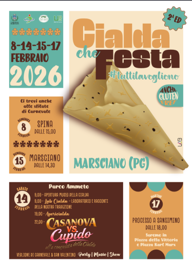 poster cialda che festa 2026